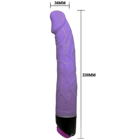 BAILE - ADOUR CLUB VIBRADOR REALISTA 23 CM LILA