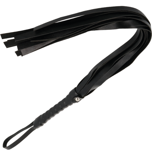 OSCURIDAD - LÁTIGO DE BONDAGE NEGRO 45 CM