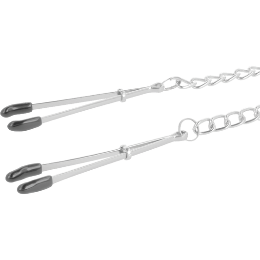 OSCURIDAD - PINZAS METÁLICAS AJUSTABLES PARA PEZONES