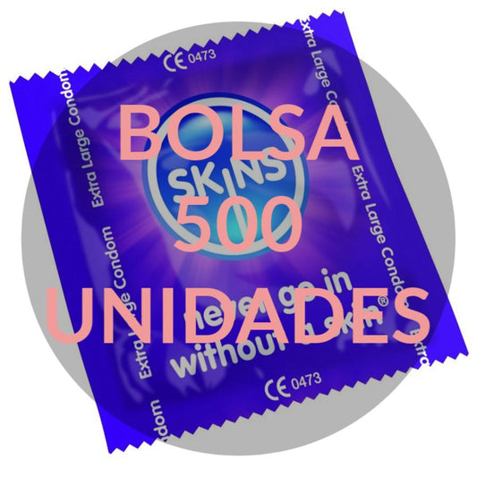 PIELES - CONDONES BOLSA EXTRA GRANDE 500