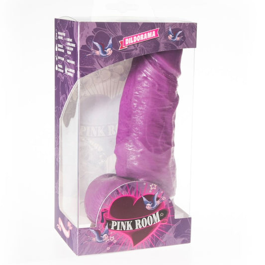 SALA ROSA - DILDO REALISTA DAYAN MORADO 17 CM