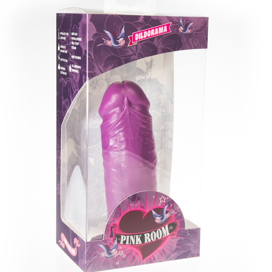 PINK ROOM - DILDO REALISTA DAEL MORADO 18,5 CM
