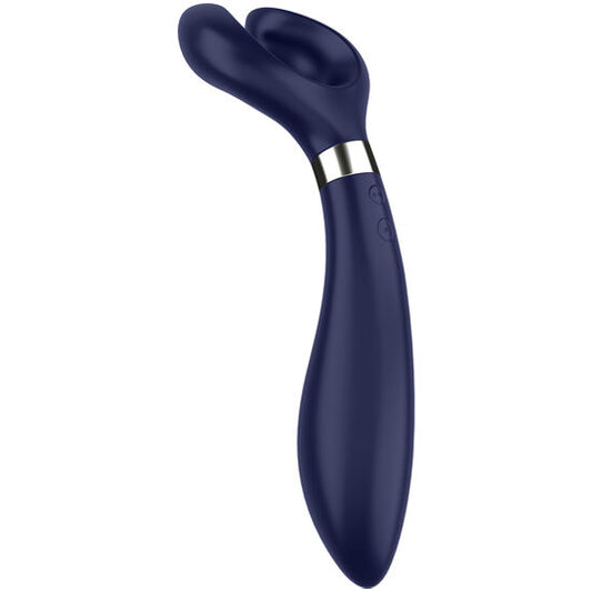 SATISFYER - MULTIVIBRADOR DIVERSIÓN SIN FIN 3 AZUL