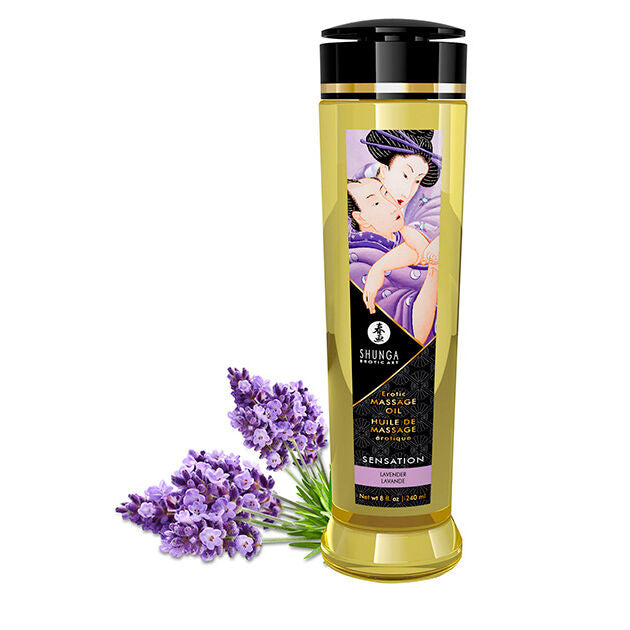 SHUNGA - ACEITE DE MASAJE ERÓTICO SENSATION 240 ML