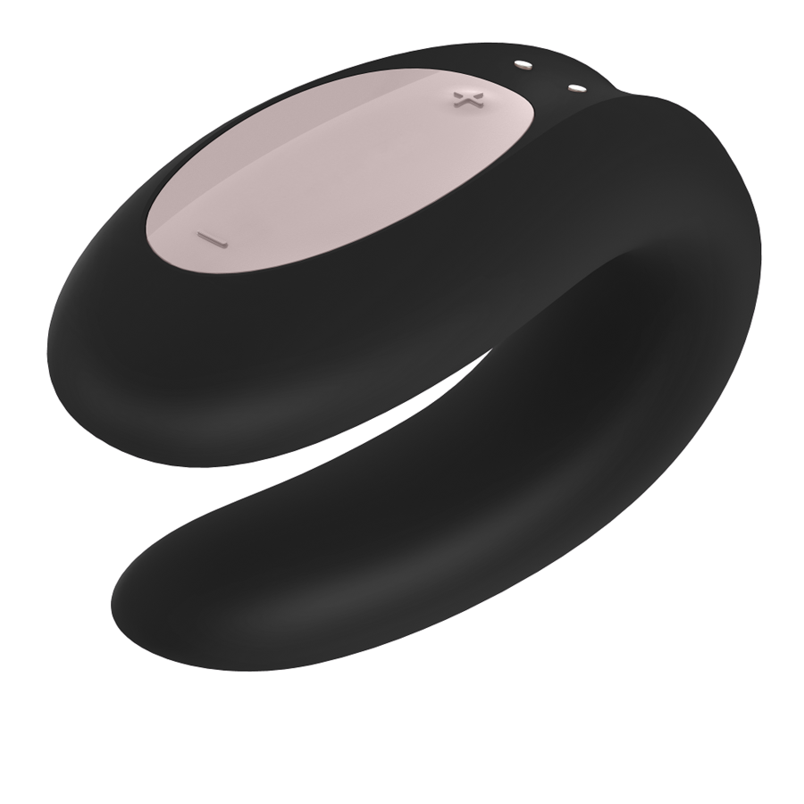 SATISFYER - DOBLE JOY CON APP NEGRO