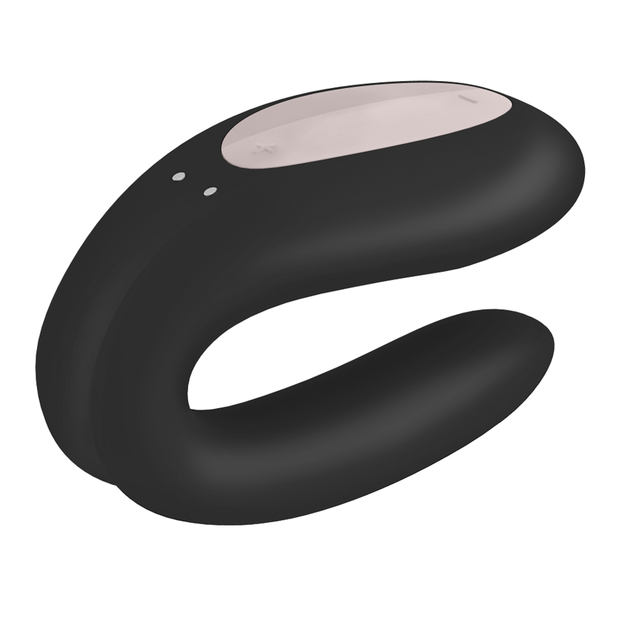 SATISFYER - DOBLE JOY CON APP NEGRO
