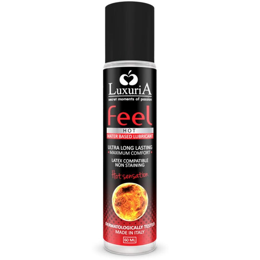 INTIMATELINE - LUXURIA FEEL HOT SENSATION LUBRICANTE A BASE DE AGUA 60 ML