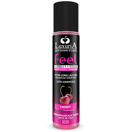 INTIMATELINE - LUBRICANTE LUXURIA FEEL CHERRY A BASE DE AGUA 60 ML