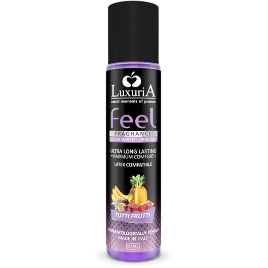 INTIMATELINE - LUXURIA FEEL TUTTI FRUTI LUBRICANTE A BASE DE AGUA 60 ML