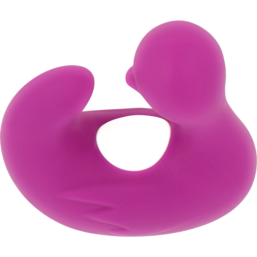 COVERME - DUCKYMANIA DEDAL ESTIMULANTE DE SILICONA RECARGABLE PARA PATO