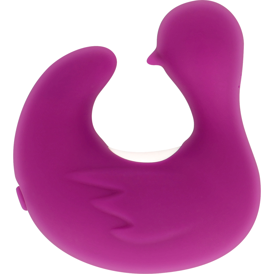 COVERME - DUCKYMANIA DEDAL ESTIMULANTE DE SILICONA RECARGABLE PARA PATO