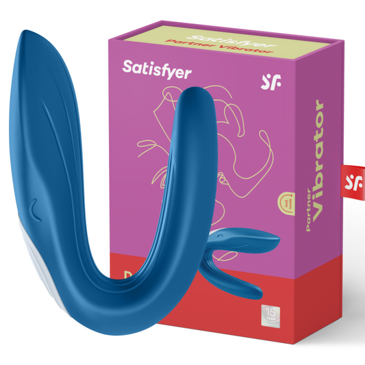 SATISFYER - JOUET PARTENAIRE VIBRATEUR BALEINE STIMULANT LES DEUX PARTENAIRES ÉDITION 2020