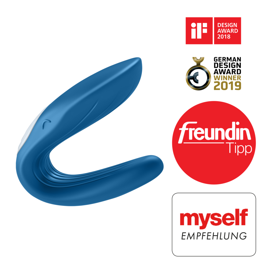SATISFYER - JOUET PARTENAIRE VIBRATEUR BALEINE STIMULANT LES DEUX PARTENAIRES ÉDITION 2020