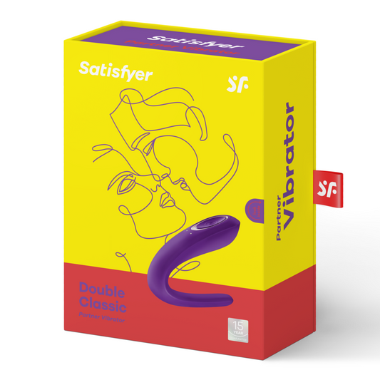 SATISFYER - JUGUETE VIBRADOR PARA PAREJAS QUE ESTIMULA A AMBOS