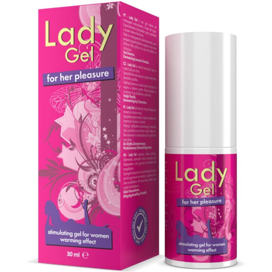 INTIMATELINE - LADY GEL PARA EL PLACER GER GEL ESTIMULANTE CON EFECTO CALOR ELLA 30 ML