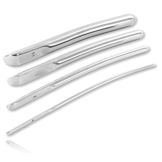DILATADOR URETRAL DE ACERO DE 9 MM - METAL HARD