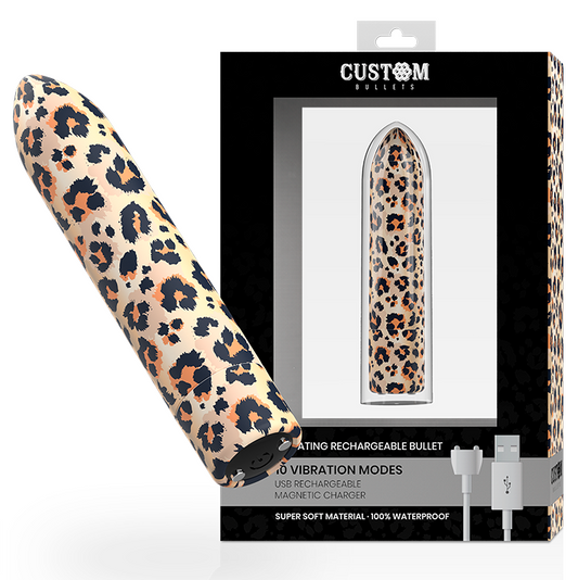 BALAS PERSONALIZADAS - LEOPARD MAGNETIC 10 INTENSIDADES