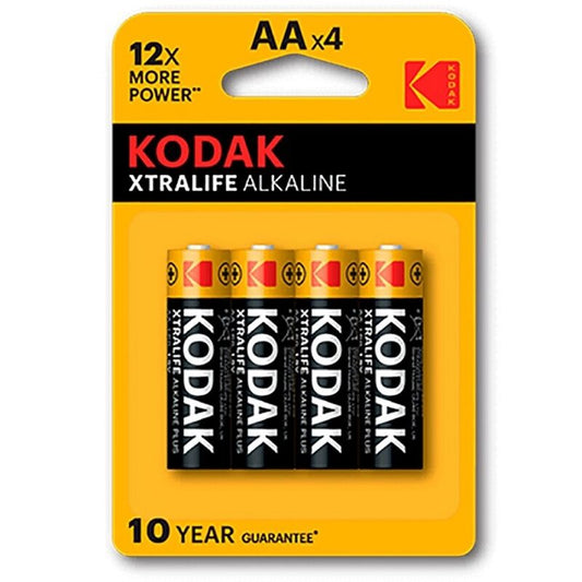 KODAK - PILAS ALCALINAS XTRALIFE AA LR6 BLISTER * 4