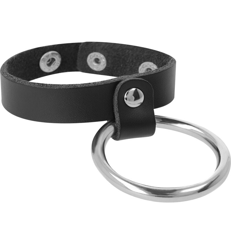 DARKNESS - ANILLO METÁLICO PARA EL PENE Y LOS TESTICULOS