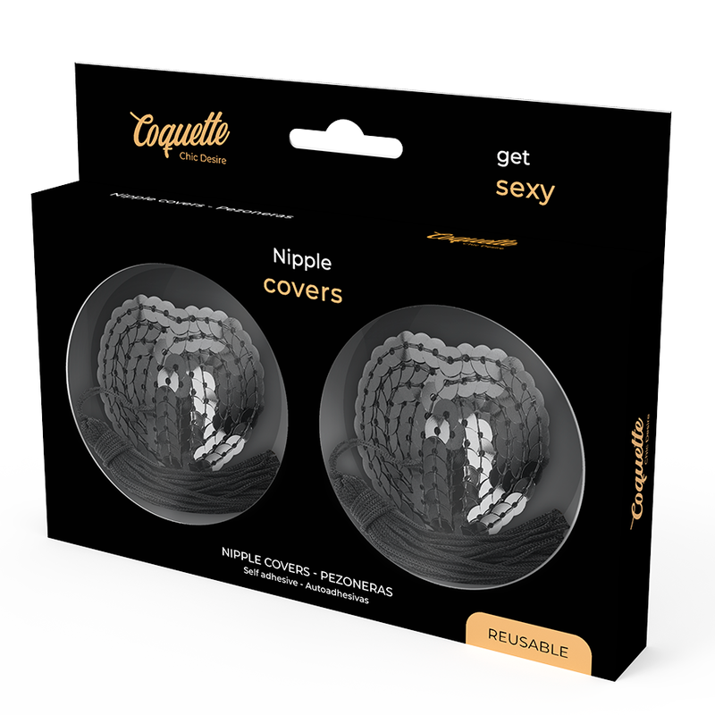 COQUETTE CHIC DESIRE - CACHE-TETONS NOIR