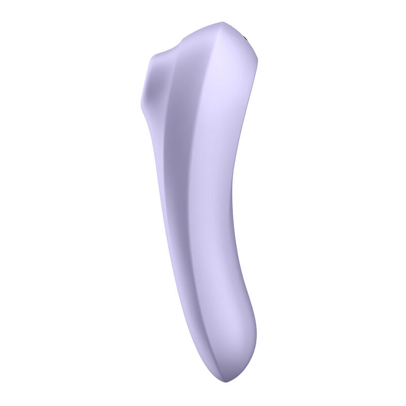 SATISFYER - VIBRADOR DE PULSO DE AIRE DE DOBLE PLACER MALVA