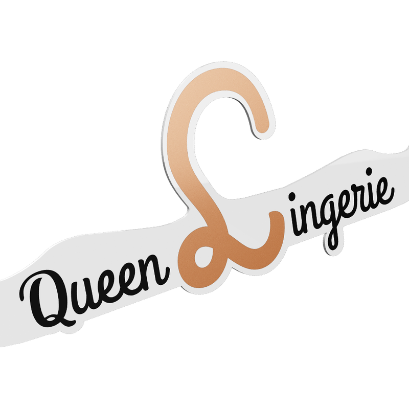 QUEEN LINGERIE - PERCHA LENCERÍA 27,5 CM 1 UNIDAD