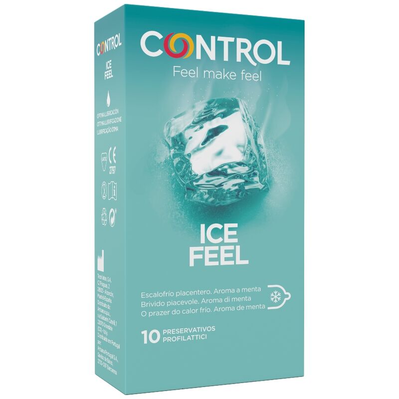 CONTRÔLE - EFFET FRAÎCHEUR ICE FEEL 10 UNITÉS