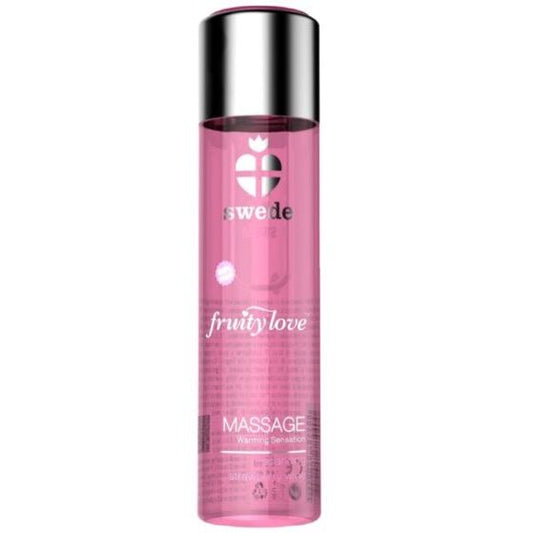 SUECO - ACEITE FRUITY LOVE EFECTO CALOR FRESAS CON CHAMPÁN 60 ML