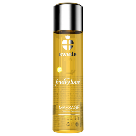SUECO - FRUITY LOVE ACEITE DE MASAJE EFECTO CALOR FRUTAL TROPICAL CON MIEL 120 ML.