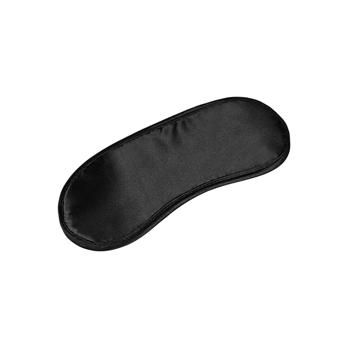 SECRETPLAY - BANDEAU POUR LES YEUX NOIR REMBOURRÉ