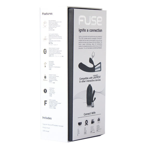 KIIROO - TÉLÉCOMMANDE APPLI OHMIBOD FUSE NOIRE