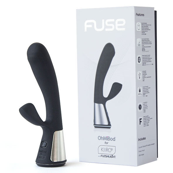 KIIROO - TÉLÉCOMMANDE APPLI OHMIBOD FUSE NOIRE