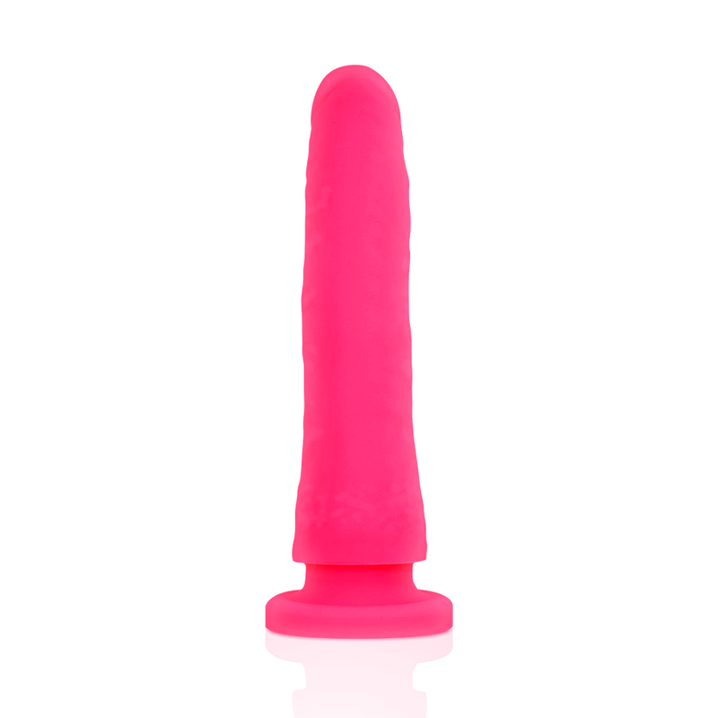 DELTA CLUB - JUGUETES ARNÉS + DONG SILICONA ROSA 17 CM -O- 3 CM