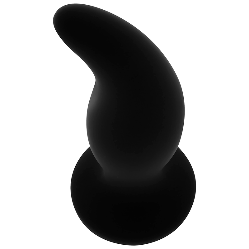OHMAMA - PLUG ANAL CURVO DE SILICONA PUNTO P 12 CM
