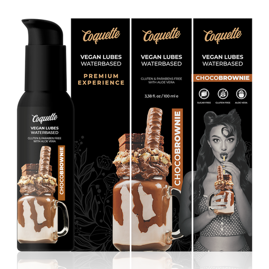 COQUETTE CHIC DESIRE - EXPERIENCIA PREMIUM 100ML LUBRICANTES VEGANOS CHOCOBROWNIE