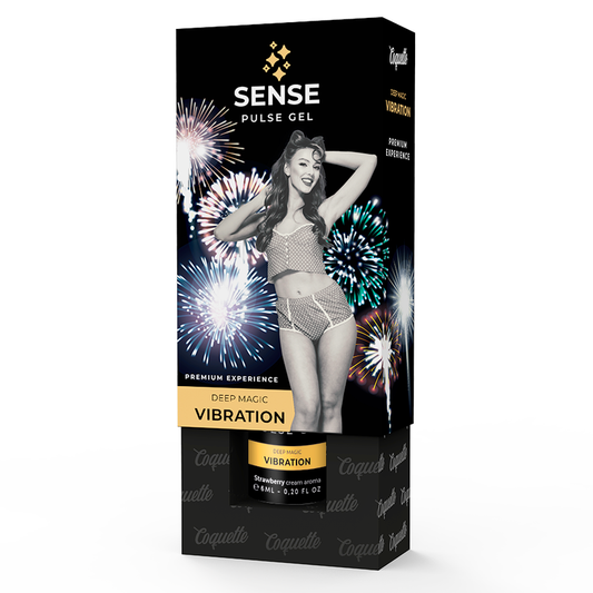 COQUETTE CHIC DESIRE - GEL PULSE FRESA MAGIC VIBRATION PREMIUM 6ML