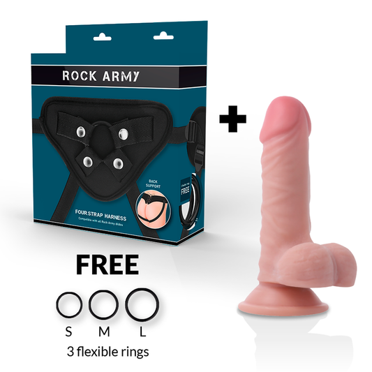 ROCKARMY - ARNÉS + PANZER DE DOBLE DENSIDAD 17 CM -O- 4,46 CM