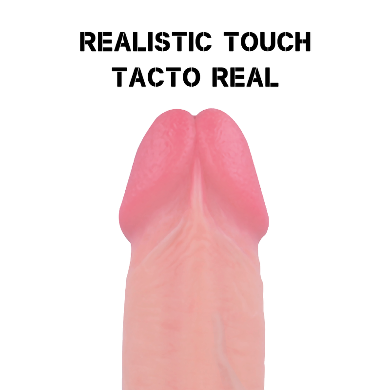 ROCKARMY - ARNÉS + DILDO REALISTA TIGRE DE DOBLE DENSIDAD 14 CM -O- 4,46 CM