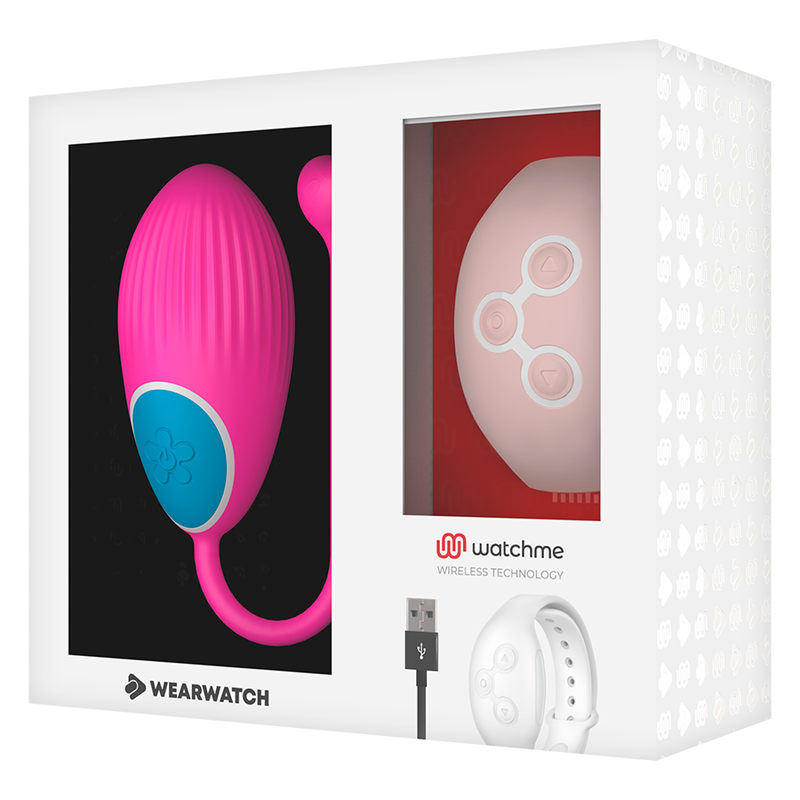 WEARWATCH - TECNOLOGÍA WATCHME HUEVO DE CONTROL REMOTO FUCSIA / ROSA