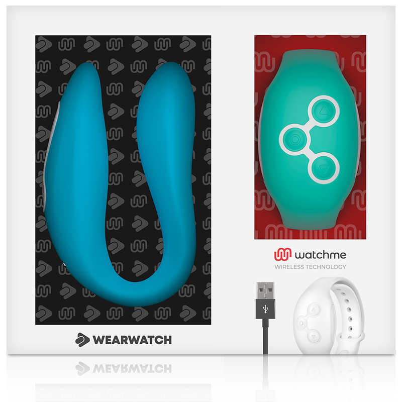 WEARWATCH - RELOJ DE DOBLE TECNOLOGÍA CON VIBRADOR ÍNDIGO/AGUA DE MAR