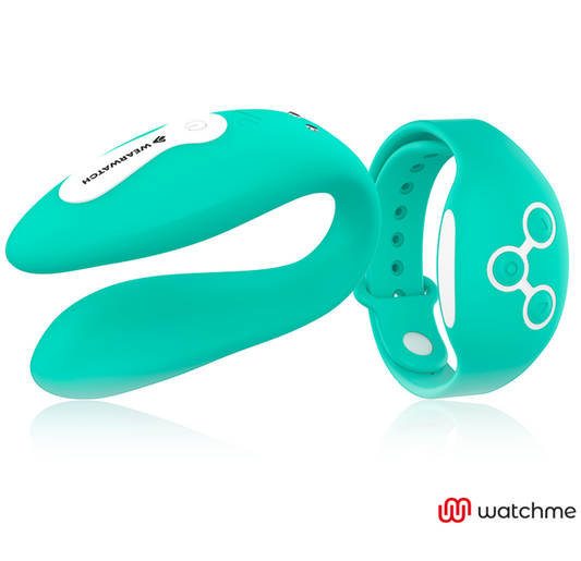 WEARWATCH - VIBRATEUR WATCHME VERT CLAIR À DOUBLE TECHNOLOGIE